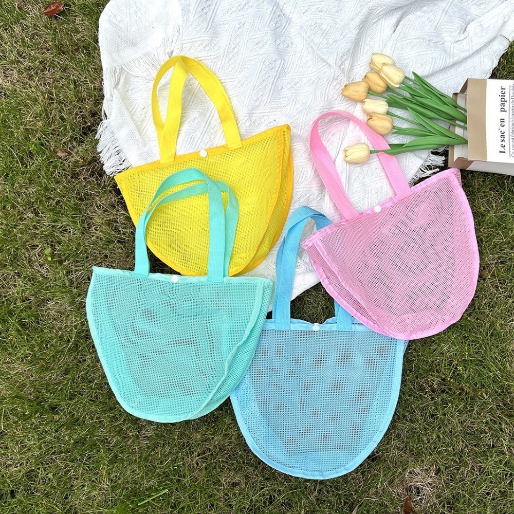 INS Lichtgewicht effen mesh-ta - Tote Bag Beach recensie en prijs