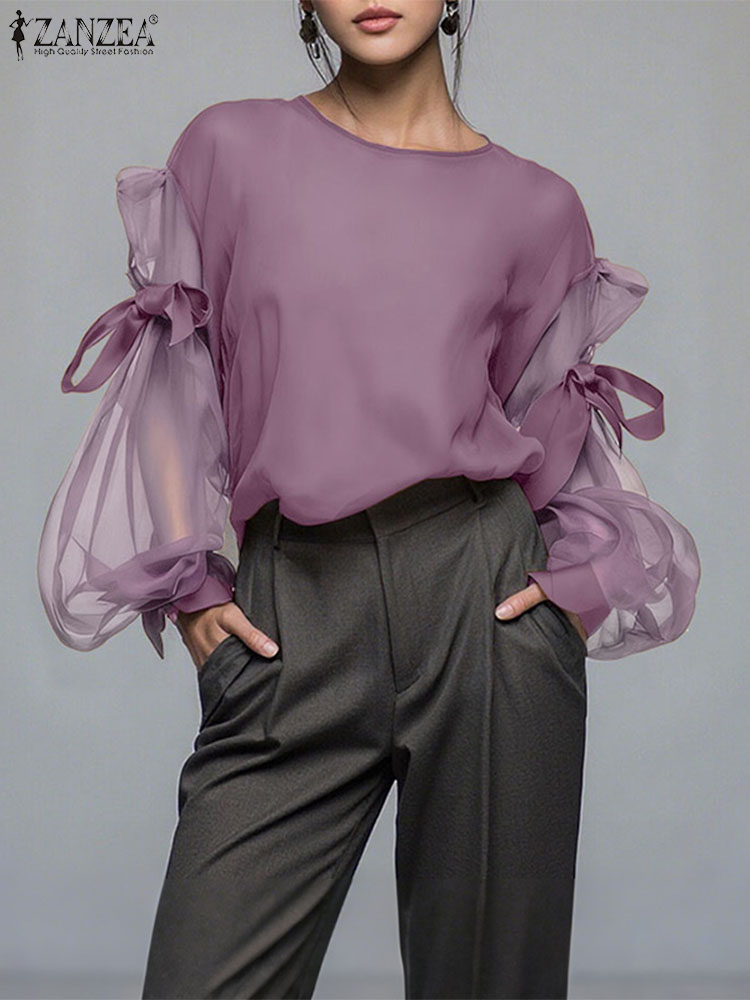 ZANZEA Elegante Boog Vrouwen B - Blouse Off Shoulder recensie en prijs