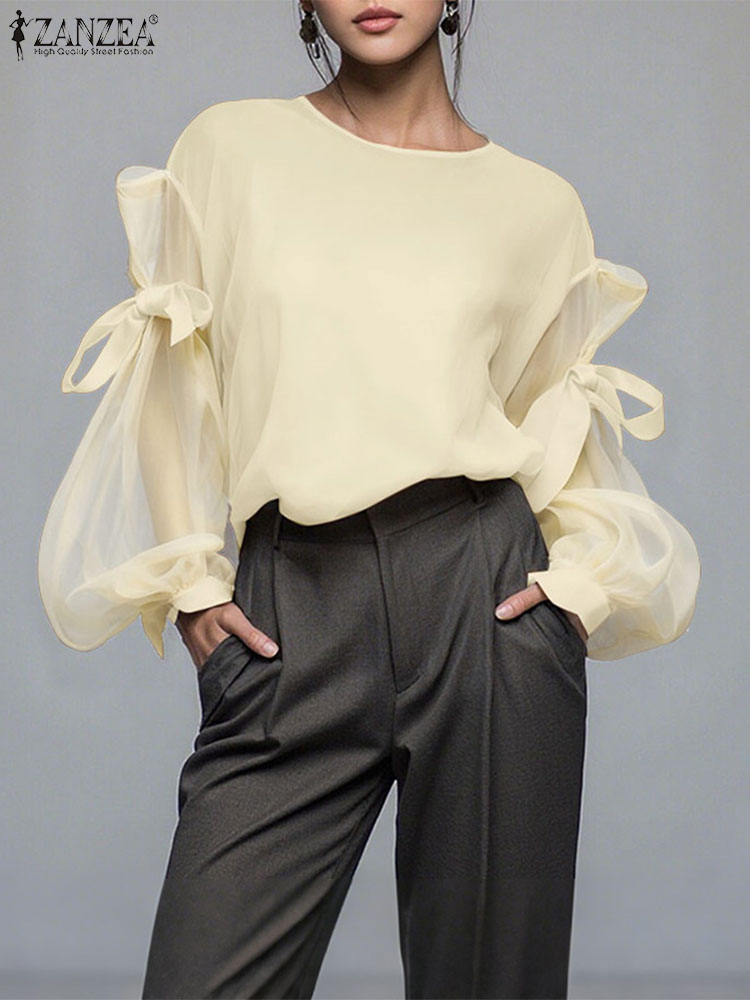 ZANZEA Elegante Boog Vrouwen B - Blouse Off Shoulder recensie en prijs